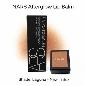 NARS Afterglow Lip Balm in shade Laguna New In Box Full Size